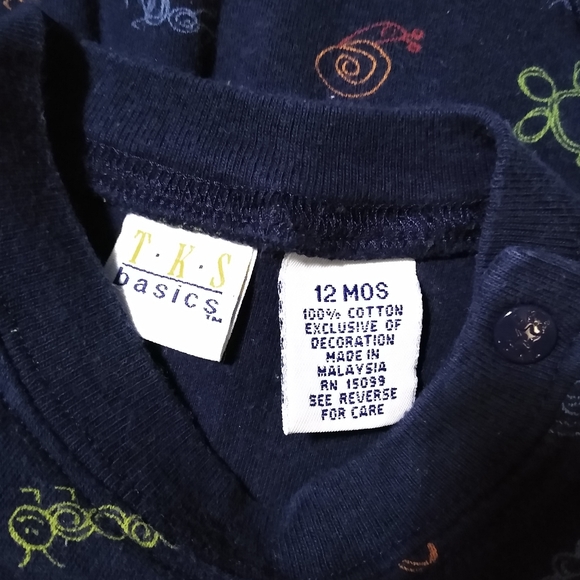 6/$25🌈TKS basics Infant Top-Snap Bodysuit - Picture 2 of 5